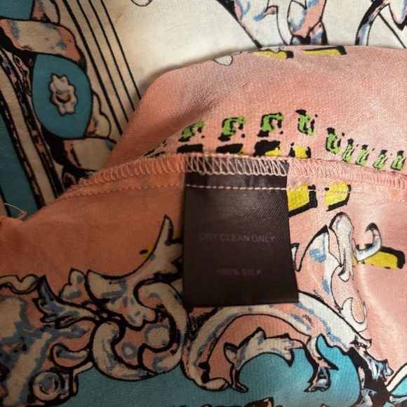 Hale Bob Multicolor Silk Blouse | Sz. S | EUC - Picture 9 of 13